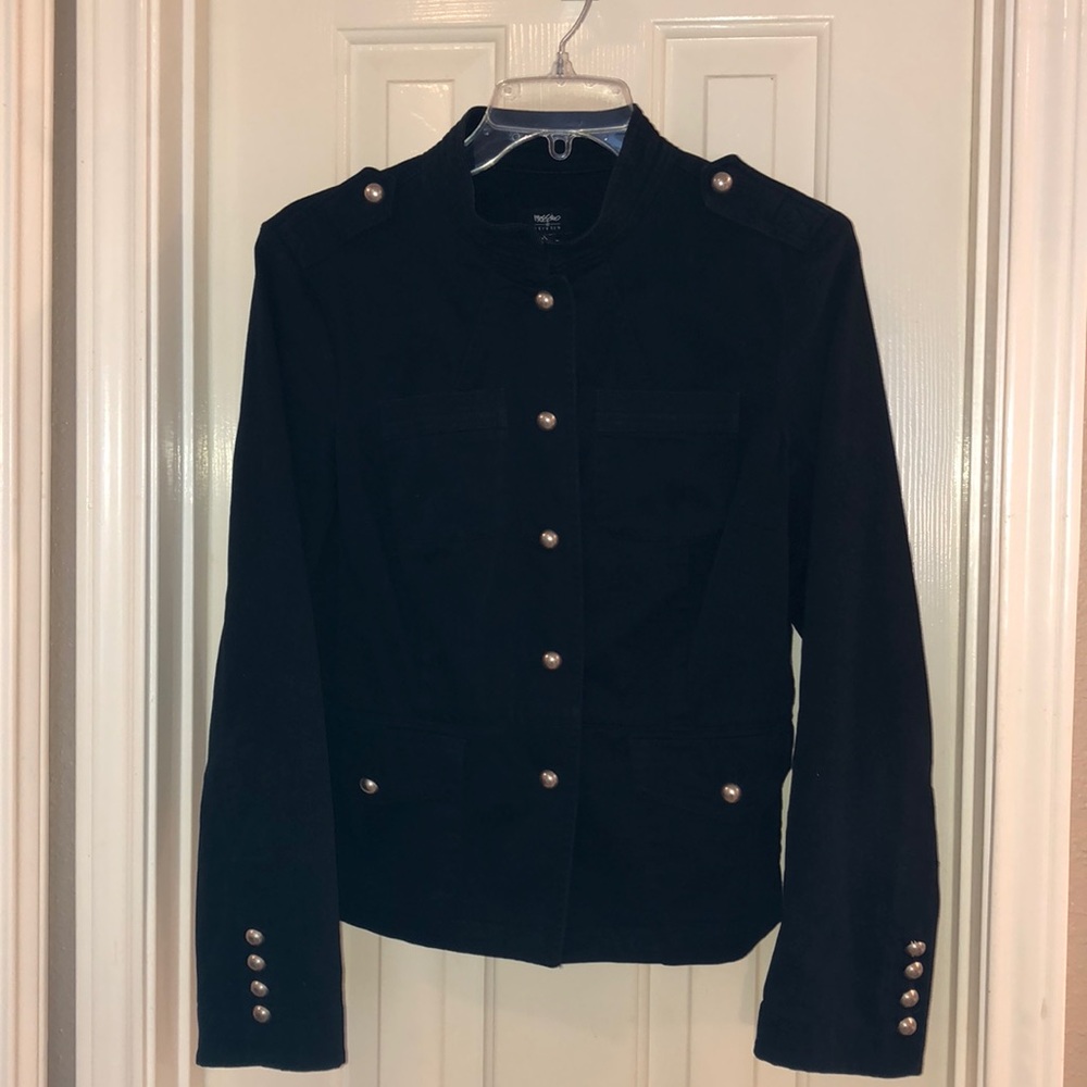 Mossimo Stretch Nehru Jacket - Picture 2 of 6